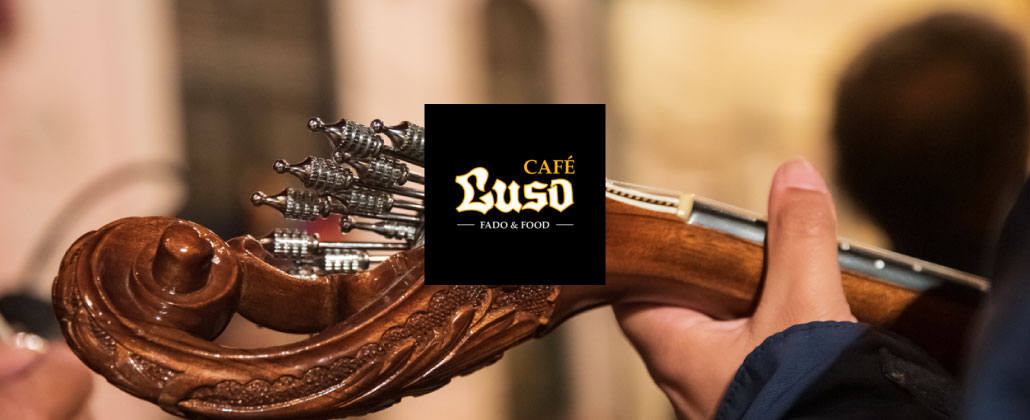 Guitara portugesa de fados do Café Luso.